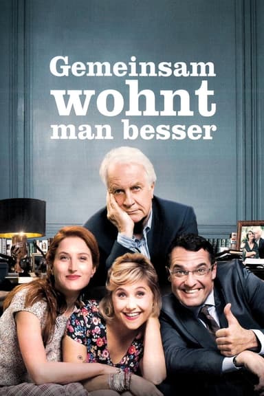 Gemeinsam wohnt man besser poster